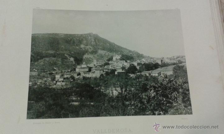 Postais: L&aacute;mina 24 x 30 cm fototipia Hauser y Menet. Valldemosa.