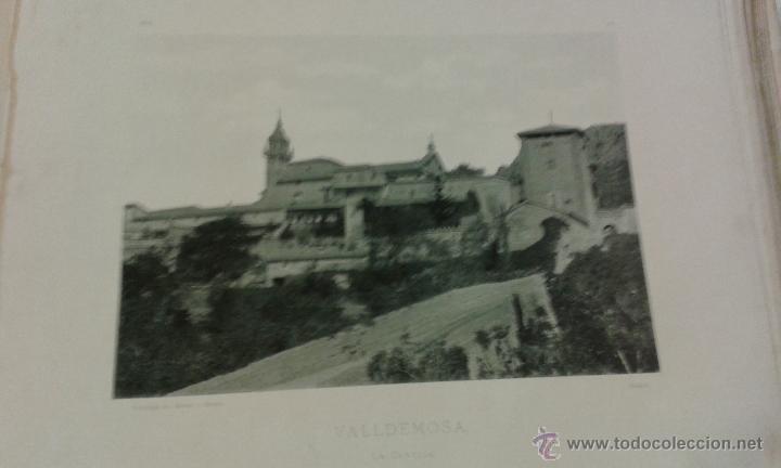 Postais: L&aacute;mina 24 x 30 cm fototipia Hauser y Menet. Valldemosa. La Cartuja.
