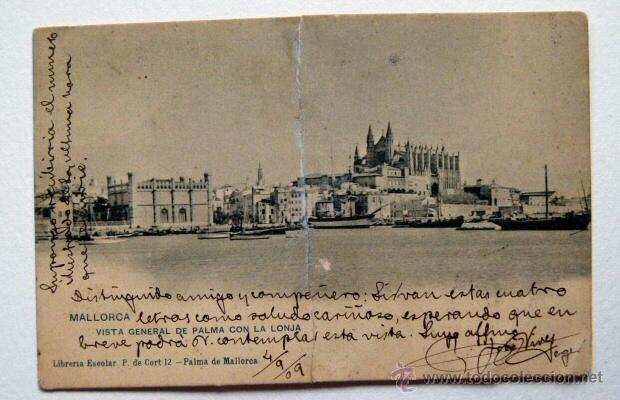 Postales: Postal de Mallorca 1909 - Foto 1