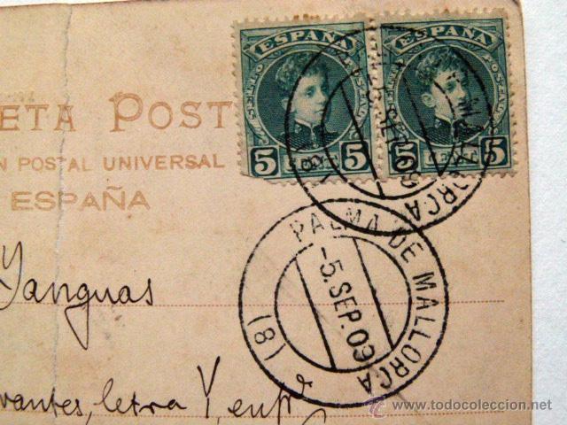 Postales: Postal de Mallorca 1909 - Foto 2