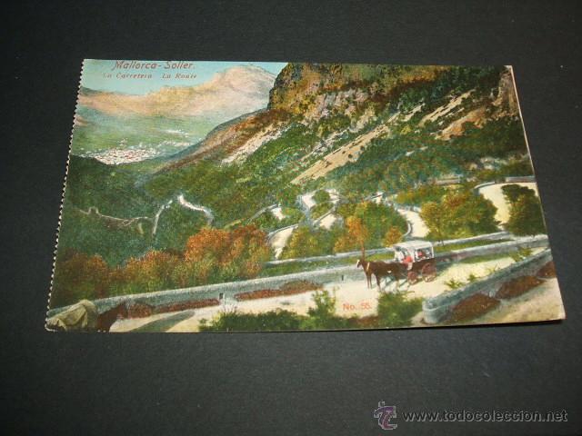 Postales: SOLLER MALLORCA LA CARRETERA - Foto 1