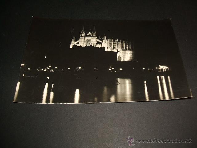 Postales: PALMA DE MALLORCA LA CATEDRAL ILUMINADA - Foto 1