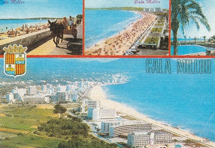 Postales: N&ordm; 13278 POSTAL CALA MILLOR MALORCA - Foto 1