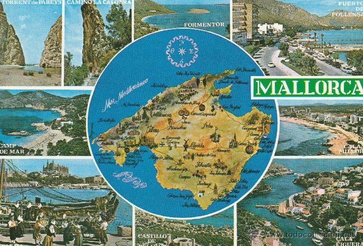 Postales: N&ordm; 13724 POSTAL MALLORCA - Foto 1