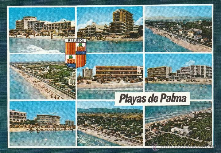 Postales: N&ordm; 13833 POSTAL PLAYAS E PALMA MALLORCA - Foto 1