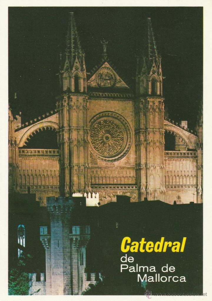 Cartes Postales: N&ordm; 13845 POSTAL CATEDRAL DE PALMA DE MALLORCA