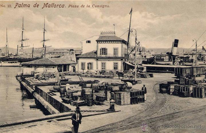 Cartoline: PALMA DE MALLORCA.-PLAZA DE LA CONSIGNA