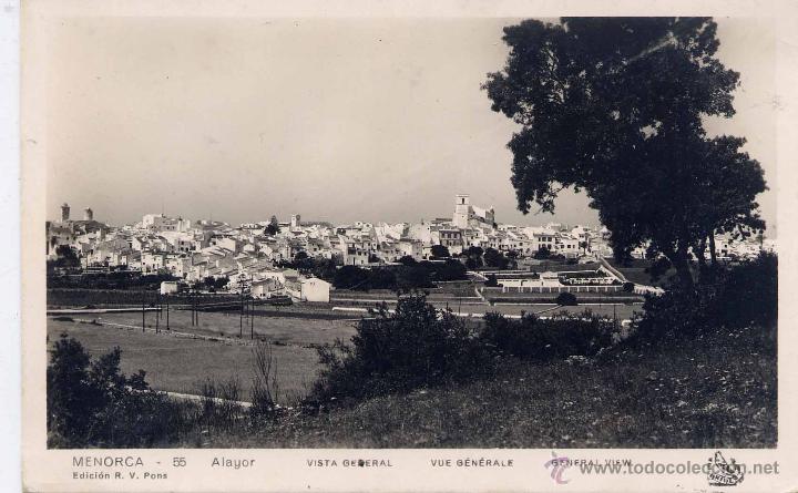 Postales: ALAYOR (MENORCA).- VISTA GENERAL - Foto 1