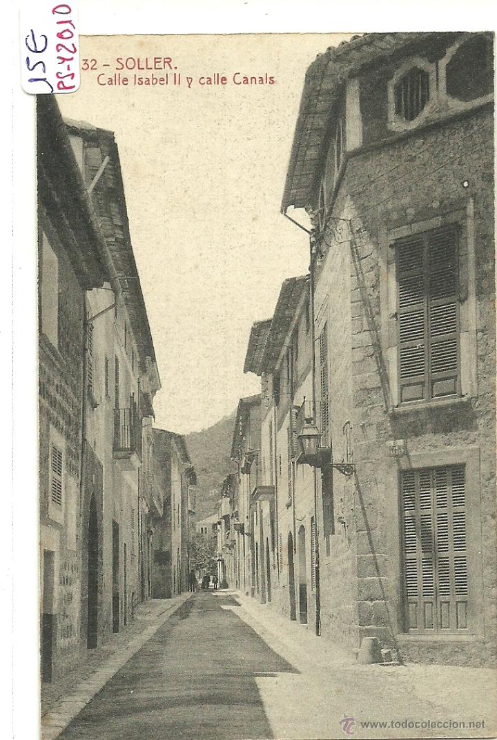 Cartoline: (PS-42010)POSTAL DE SOLLER-CALLE ISABEL II Y CALLE CANALS