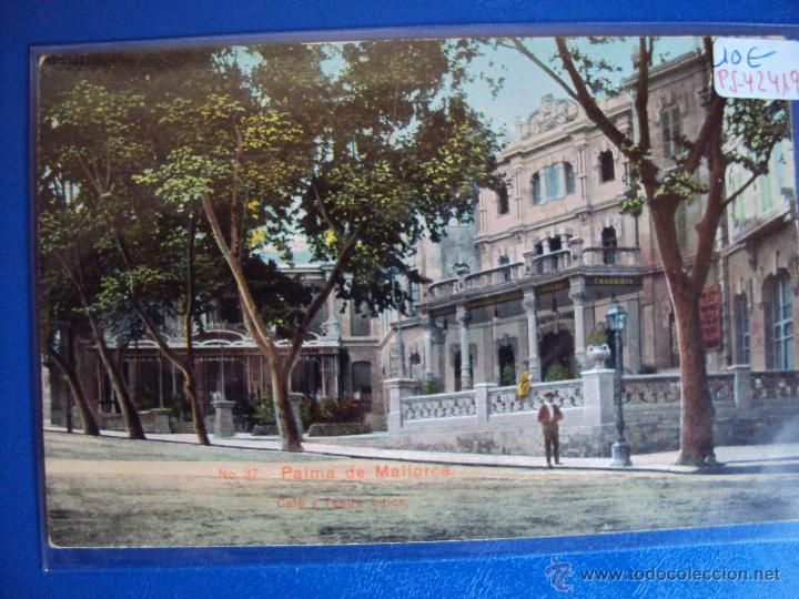 Cartoline: (PS-42419)POSTAL DE PALMA DE MALLORCA-CAFE Y TEATRO LIRICO