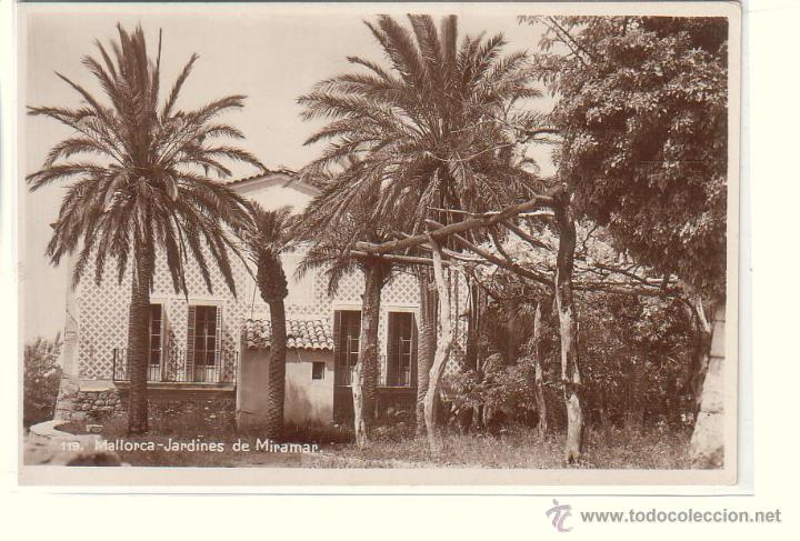 Cartoline: MALLORCA.- JARDINES DE MIRAMAR