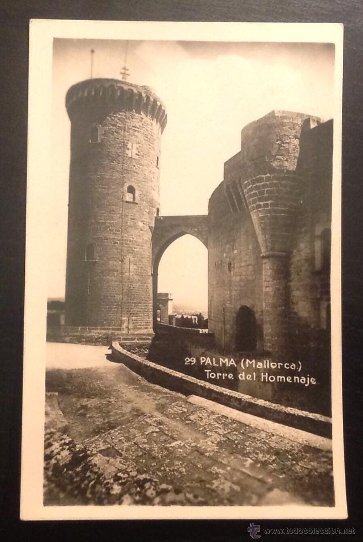 Postales: MALLORCA. PALMA.TORRE DEL HOMENAJE. - Foto 1