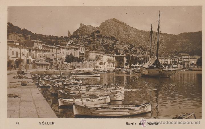 Postales: N&ordm; 16282 POSTAL SOLLER MALLORCA BARCO - Foto 1