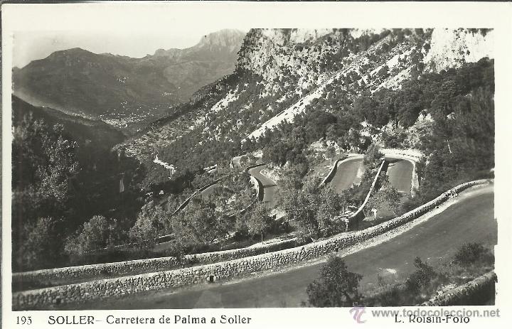 Postkarten: BALEARES SOLLER SIN ESCRIBIR