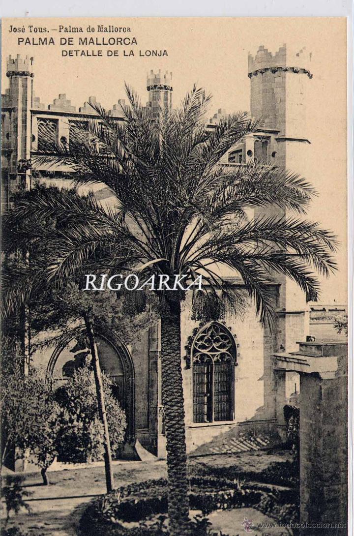 Postcards: PALMA DE MALLORCA.- DETALLE DE LA LONJA