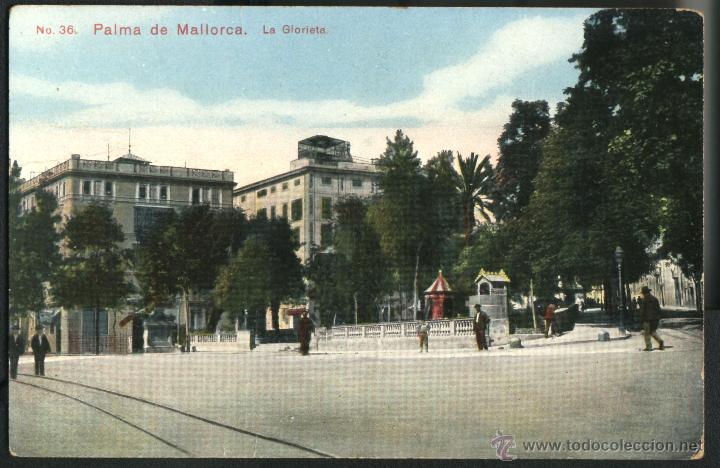 Postales: PALMA DE MALLORCA - LA GLORIETA - Foto 1