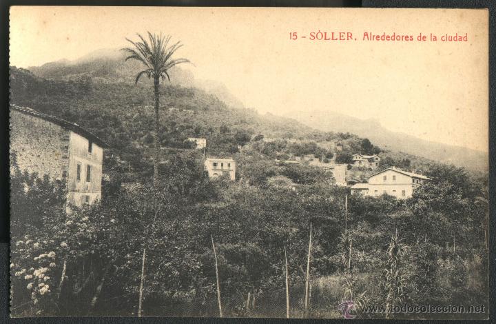Postkarten: SOLLER - ALREDEDORES DE LA CIUDAD