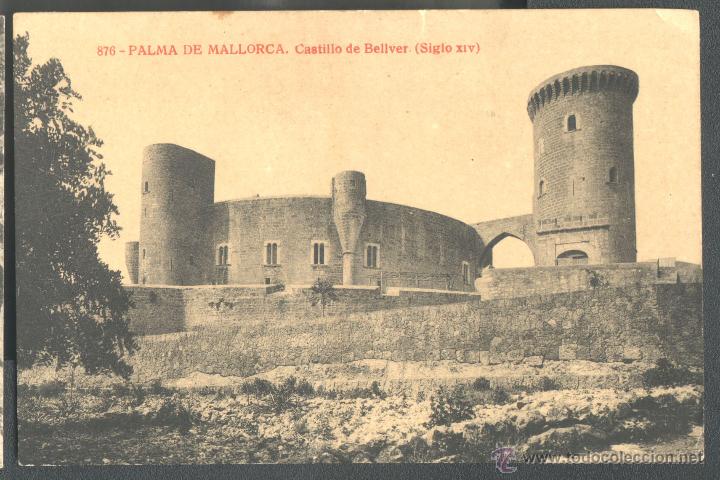 Postales: PALMA DE MALLORCA - CASTILLO DE BELLVER - Foto 1