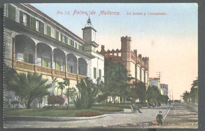 Postales: PALMA DE MALLORCA - LONJA Y CONSULADO - Foto 1