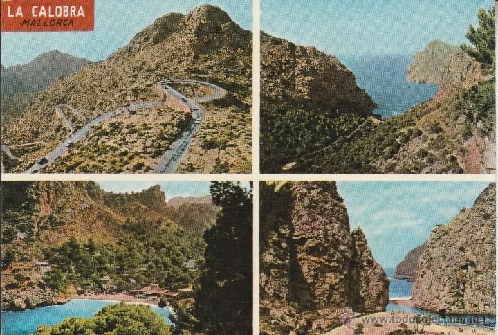 Postales: N&ordm; 25620 POSTAL LA CALOBRA, MALLORCA - Foto 1