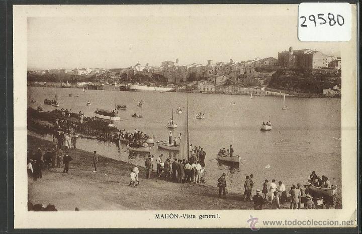 Postkarten: MAHON - VISTA GENERAL - ED&middot; J.PONS - (29580)