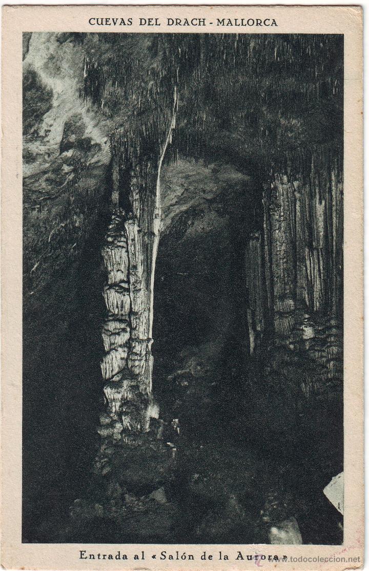 Postales: P-43  MALLORCA CUEVAS DEL DRACH - Foto 1