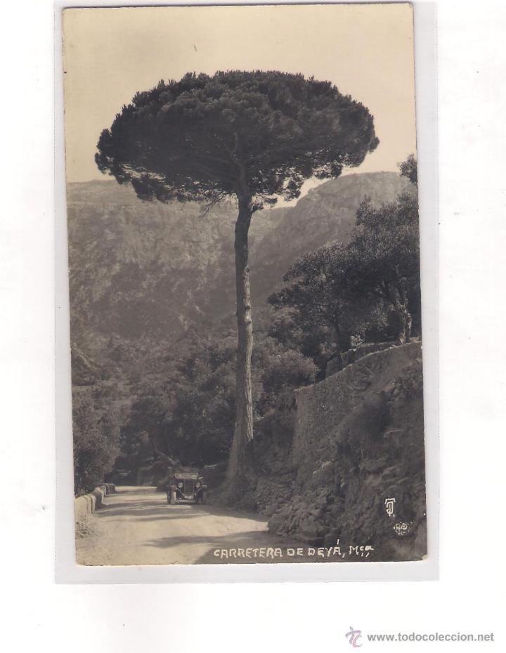 Postales: POSTAL DE CARRETERA DE DEY&Aacute;  - MALLORCA - Foto 1
