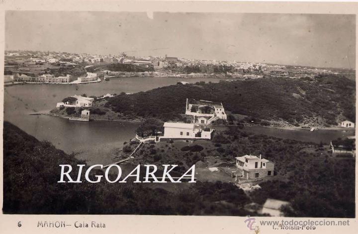 Postales: MAH&Oacute;N (MENORCA).- CALA RATA - Foto 1