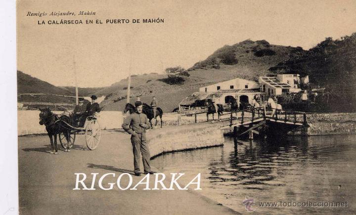 Postales: LA CAL&Aacute;RSEGA EN EL PUERTO DE MAH&Oacute;N - Foto 1