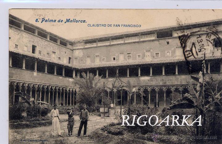 Cartoline: PALMA DE MALLORCA.- CLAUSTRO DE SAN FRANCISCO