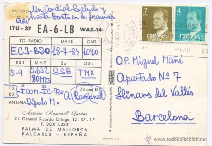 Postales: MALLORCA-PALMA DE MALLORCA - Foto 2