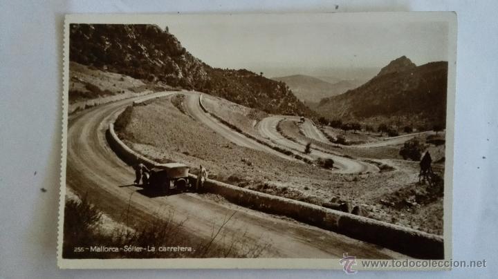 Postales: MALLORCA - SOLLER, LA CARRETERA - Foto 1