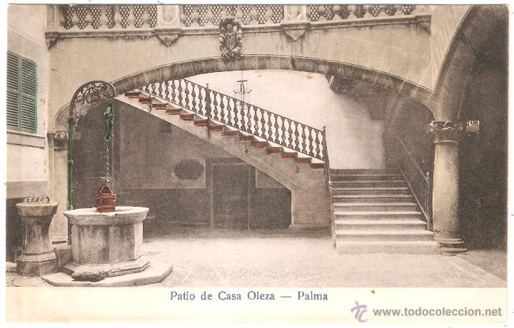 Postcards: PALMA PATIO DE CASA OLEZA