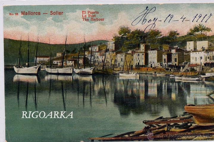 Postais: SOLLER (MALLORCA).- EL PUERTO