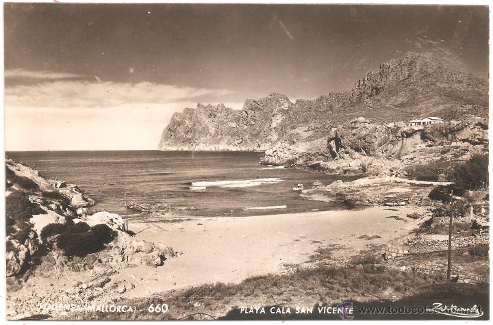 Postales: MALLORCA POLLENSA PLAYA CALA SAN VICENTE