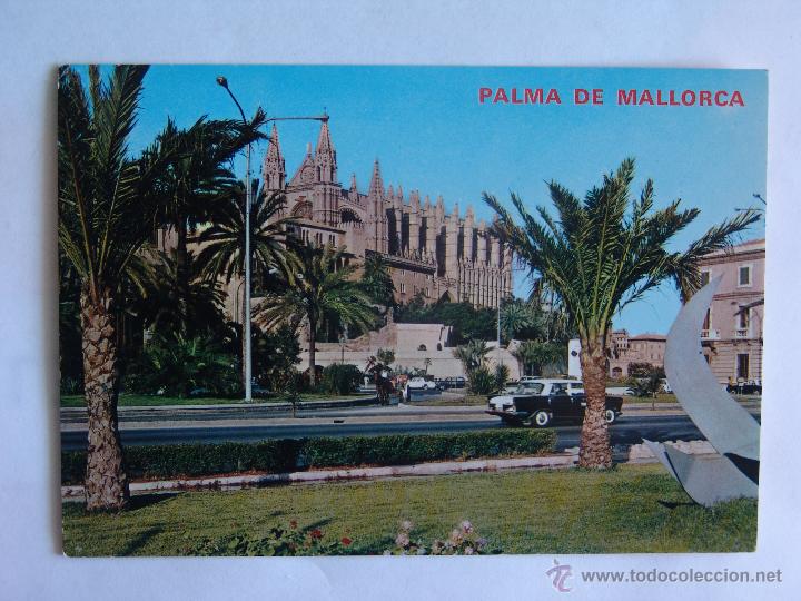 Postales: POSTAL DE PALMA DE MALLORCA CATEDRAL - Foto 1