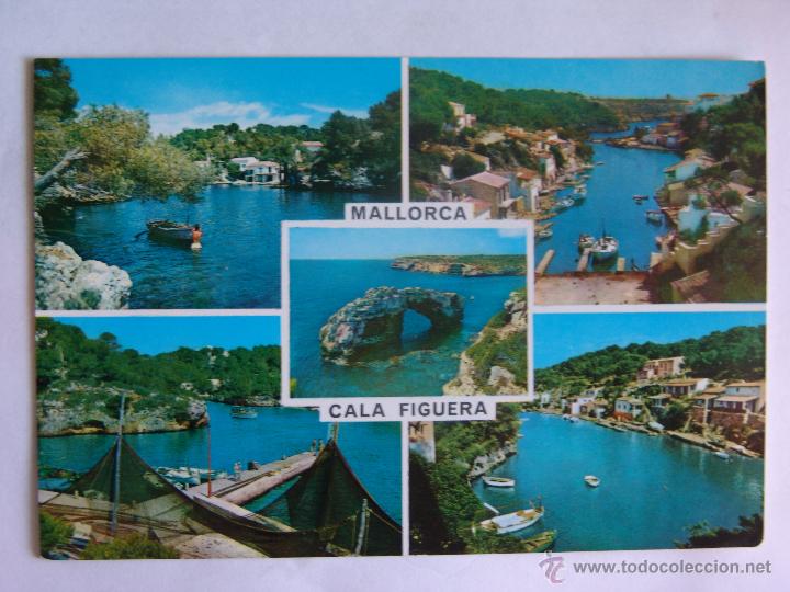 Postales: POSTAL DE MALLORCA CALA FIGUERA - Foto 1