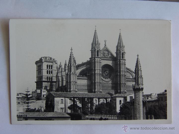 Postkarten: POSTAL DE PALMA DE MALLORCA FACHADA DE A CATEDRAL