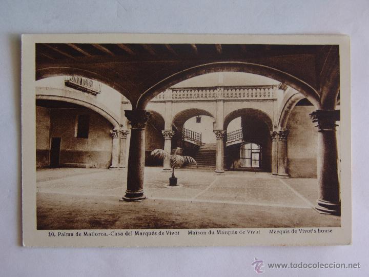 Postkarten: POSTAL DE PALMA DE MALLORCA CASA DEL MARQUES DE VIVOT