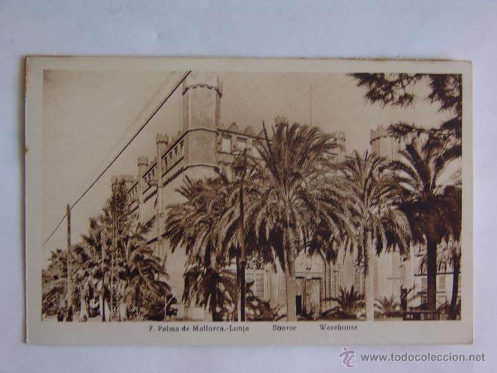 Postales: POSTAL DE PALMA DE MALLORCA LONJA - Foto 1