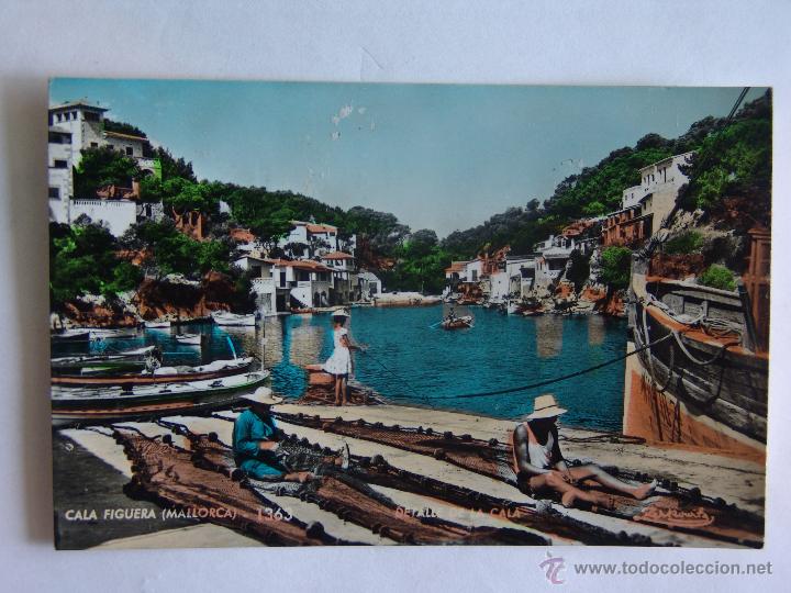 Postales: POSTAL DE MALLORCA CALA FIGUERA - Foto 1