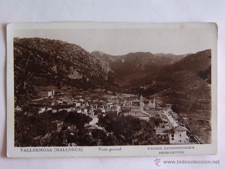 Cartoline: POSTAL DE VALLDEMOSA MALLORCA VISTA GENERAL