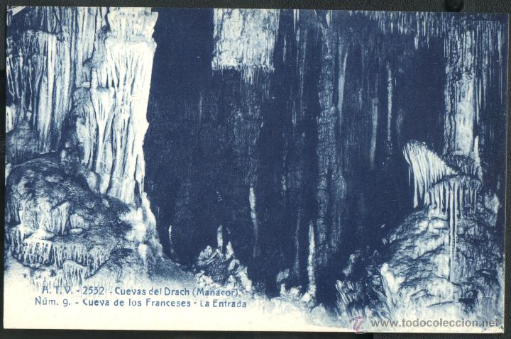 Postales: CUEVAS DEL DRACH - CUEVA DE LOS FRANCESES - MANACOR - Foto 1
