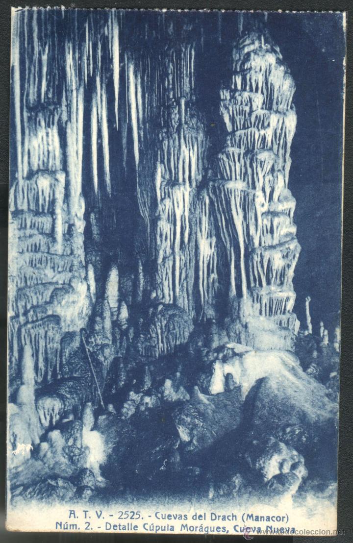 Postales: CUEVAS DEL DRACH - CUPULA MORAGUES - MANACOR - Foto 1