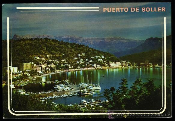 Postales: Puerto de S&oacute;ller, Mallorca. Ediciones Palma. - Foto 1