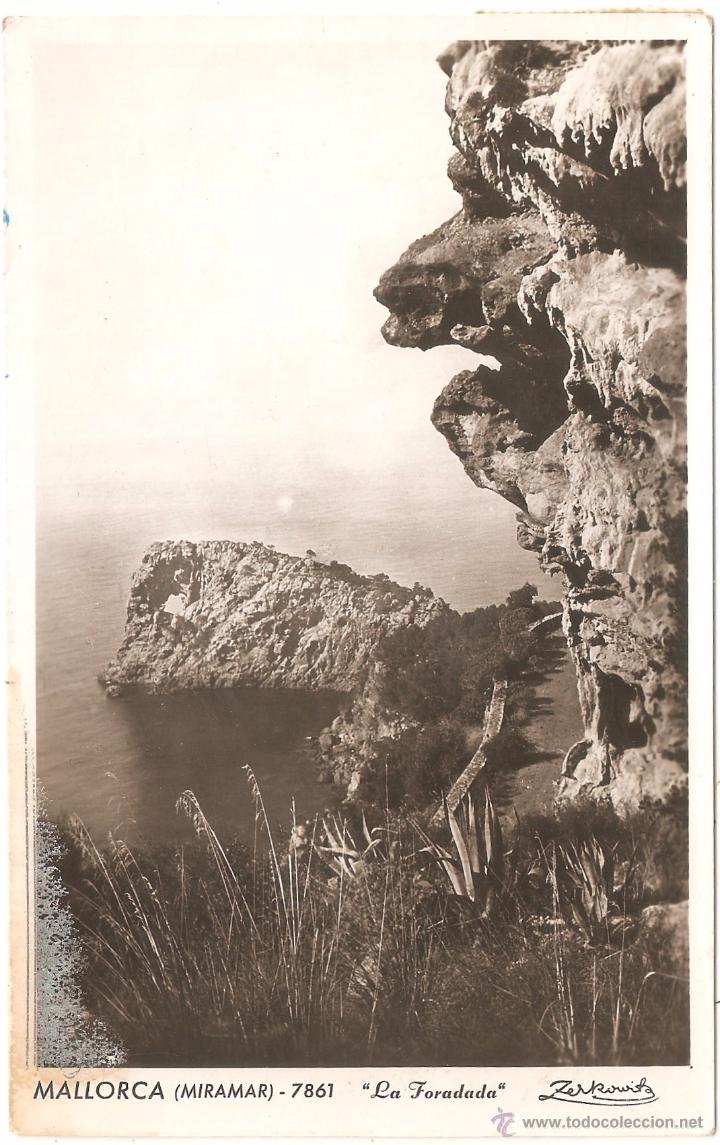 Postcards: MALLORCA MIRAMAR LA FORADADA