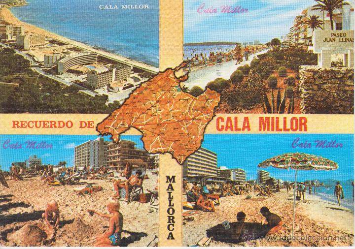 Postales: (1791) MALLORCA. CALA MILLOR - Foto 1