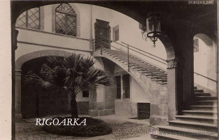 Postkarten: PALMA DE MALLORCA.- FOTOGR&Aacute;FICA DEL PATIO RIBAS