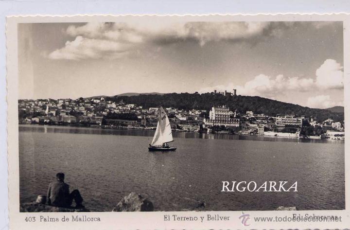 Postales: PALMA DE MALLORCA.- EL TERRENO Y BELLVER - Foto 1
