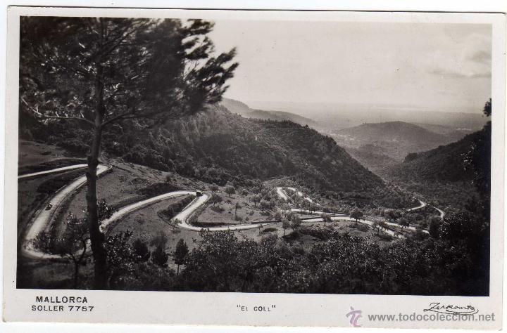 Postales: BONITA POSTAL - MALLORCA - SOLLER - EL COLL - Foto 1